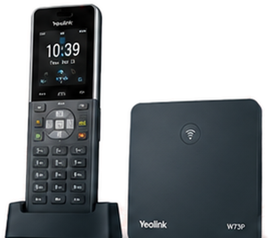 Yealink W73P cordless DECT phone system